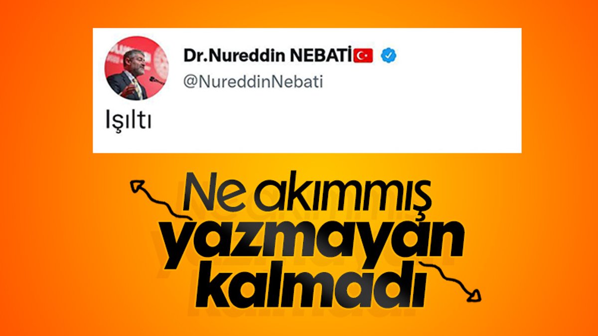Türk siyasileri tek kelime akımına katıldı