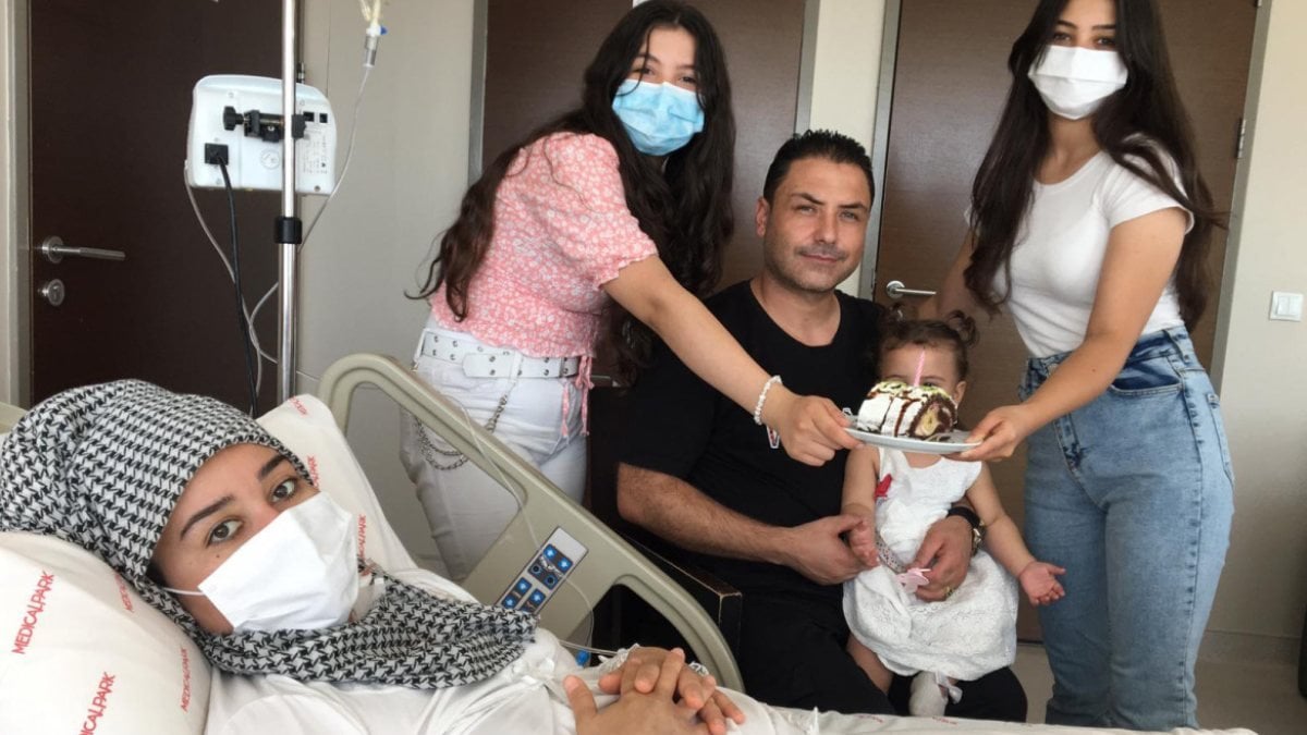 Ayça'nın karaciğeri 3 çocuk annesini hayata bağladı