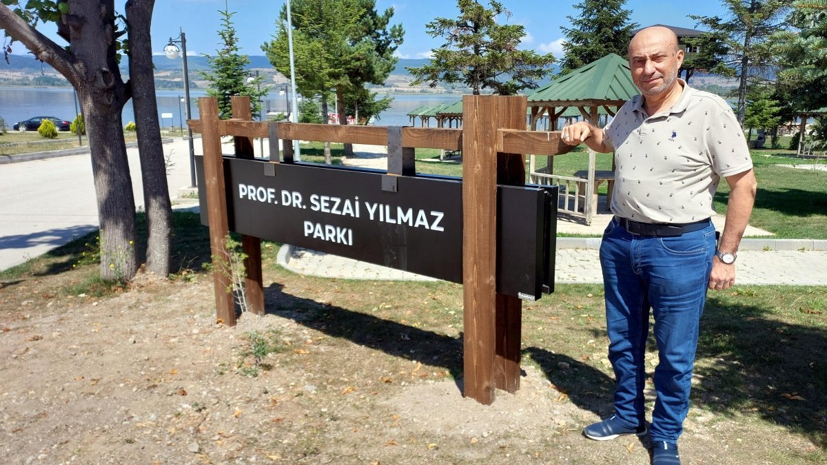 Bolu'da hayatını kurtaran doktorun adını parka verdi