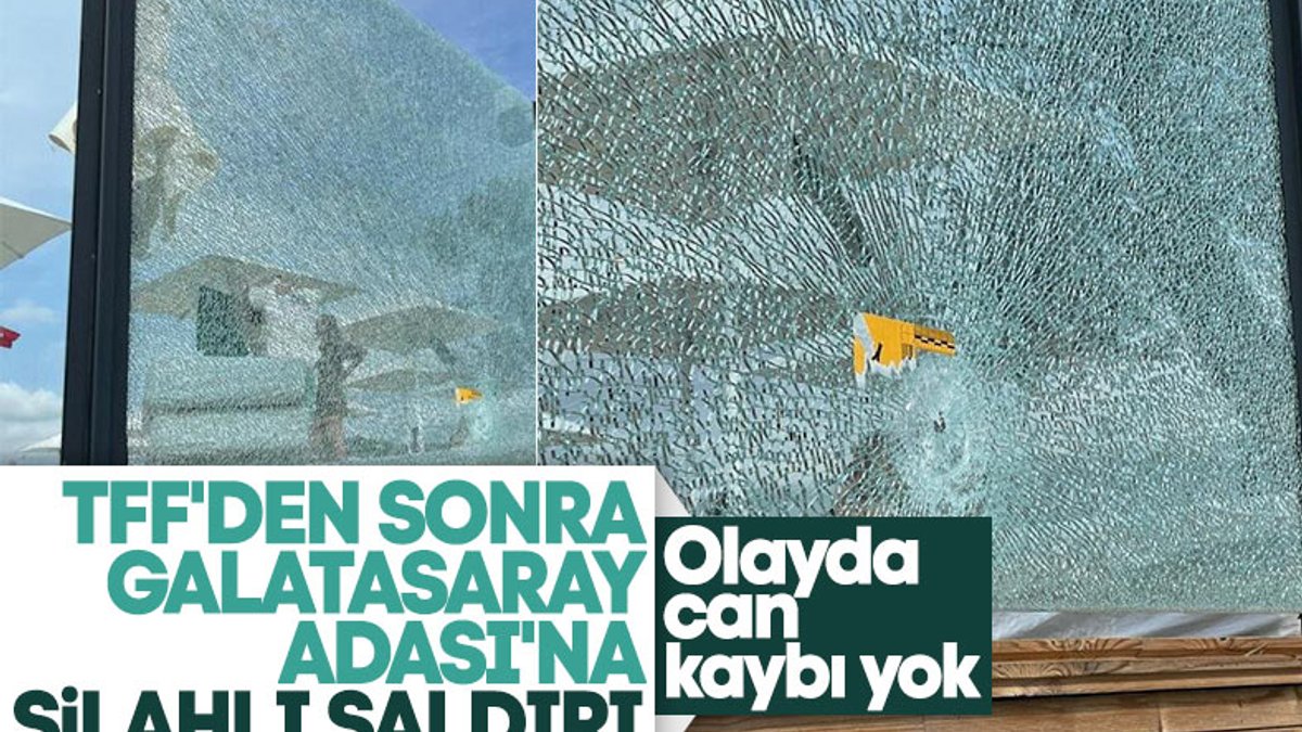 Galatasaray Adası'na silahlı saldırı