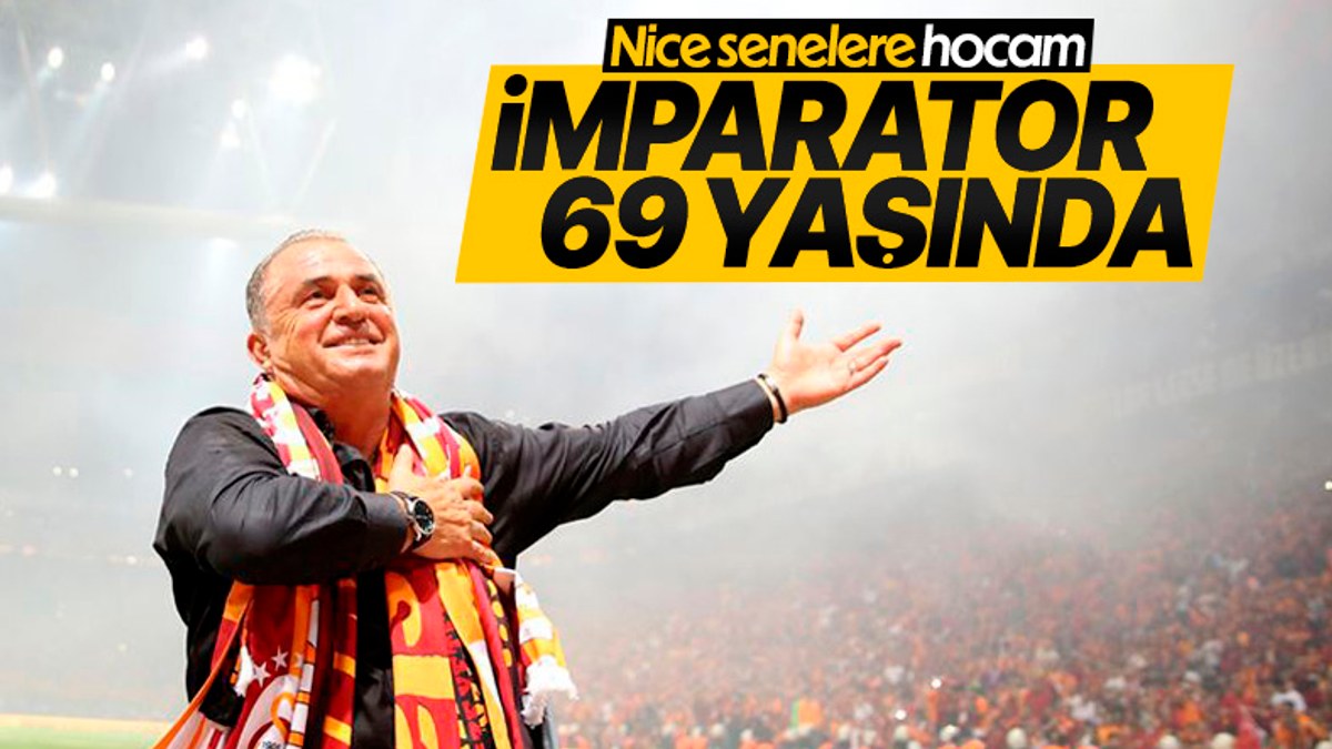 Galatasaray'dan Fatih Terim'e doğum günü mesajı