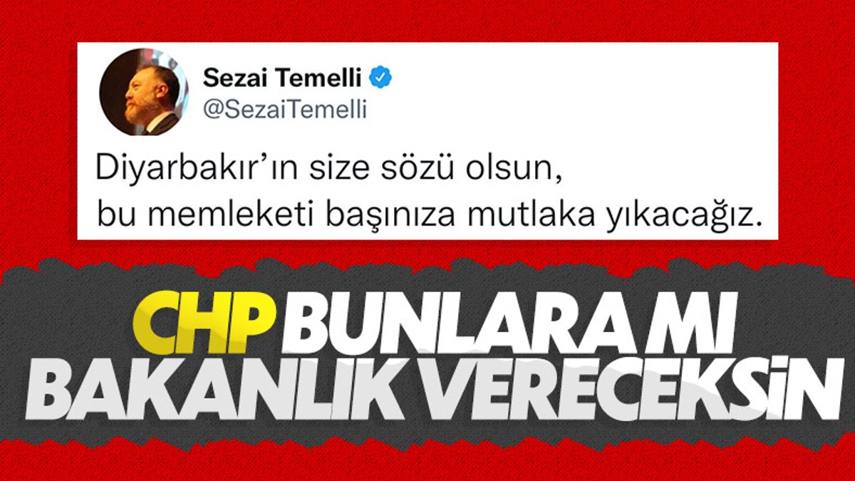 HDP'li Sezai Temelli'den küstah tehdit