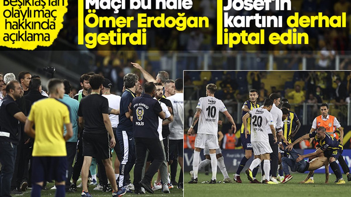 Beşiktaş'tan Ankaragücü maçı açıklaması