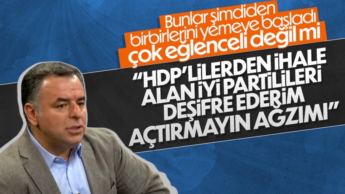 Barış Yarkadaş: İyi Parti HDP oylarıyla seçilen belediyelerden ihale aldı