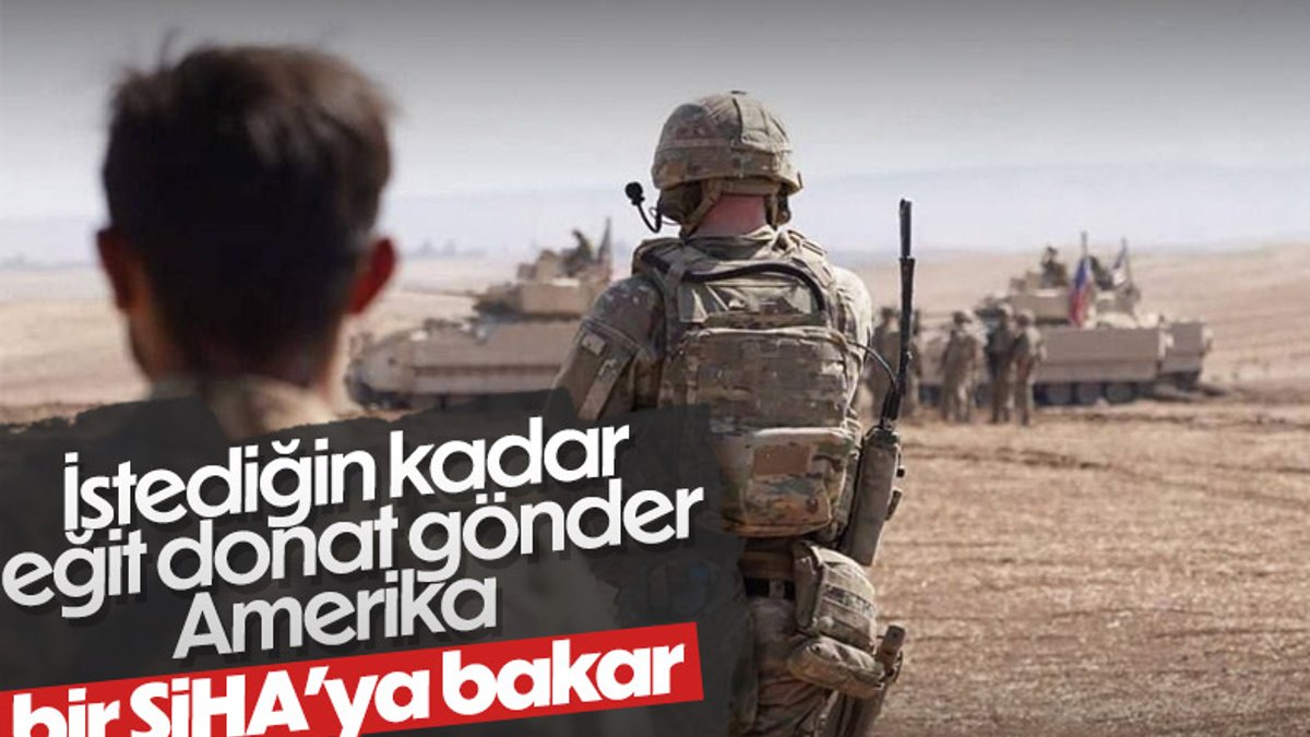 ABD, Suriye'de YPG/PKK'lı teröristlere silahlı eğitim verdi