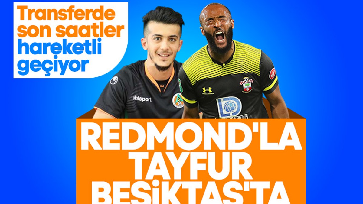Beşiktaş, Nathan Redmond ve Tayfur Bingöl'ü bitirdi