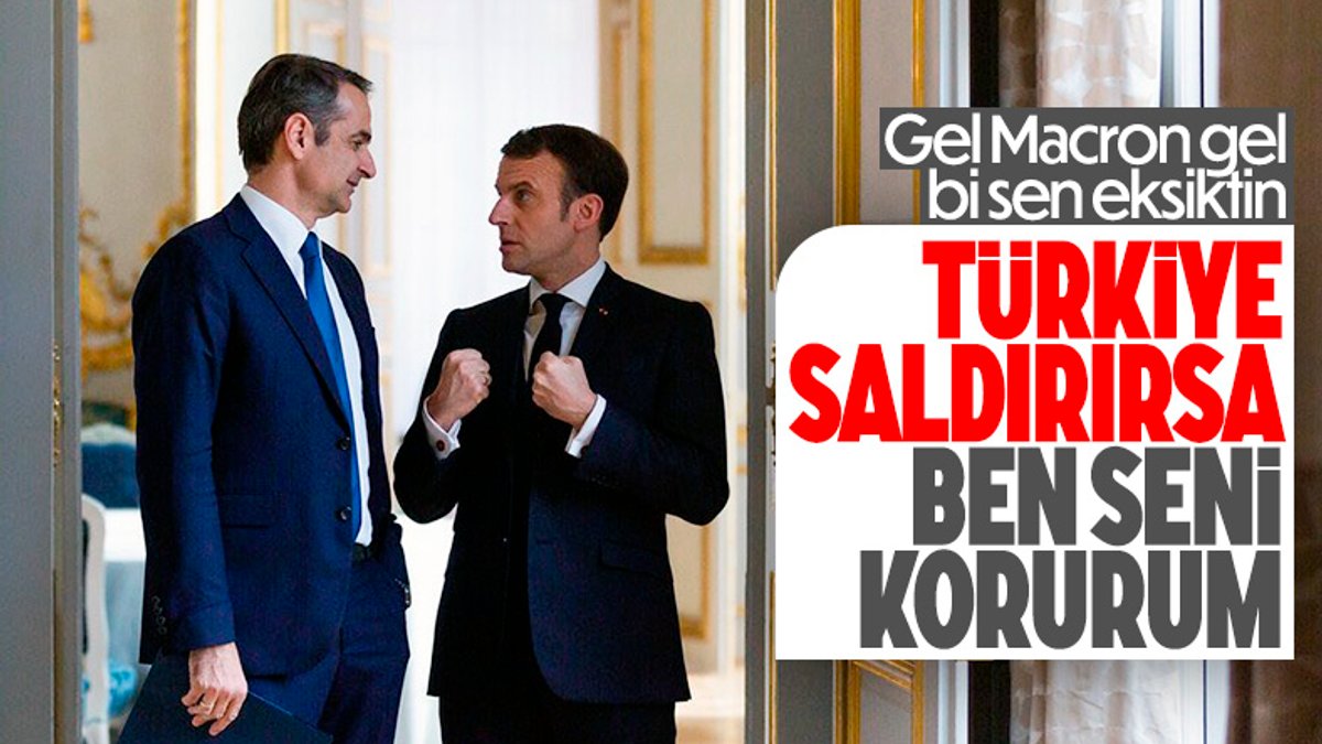 Fransa, Türkiye'ye karşı Yunanistan'a destek açıklaması yaptı