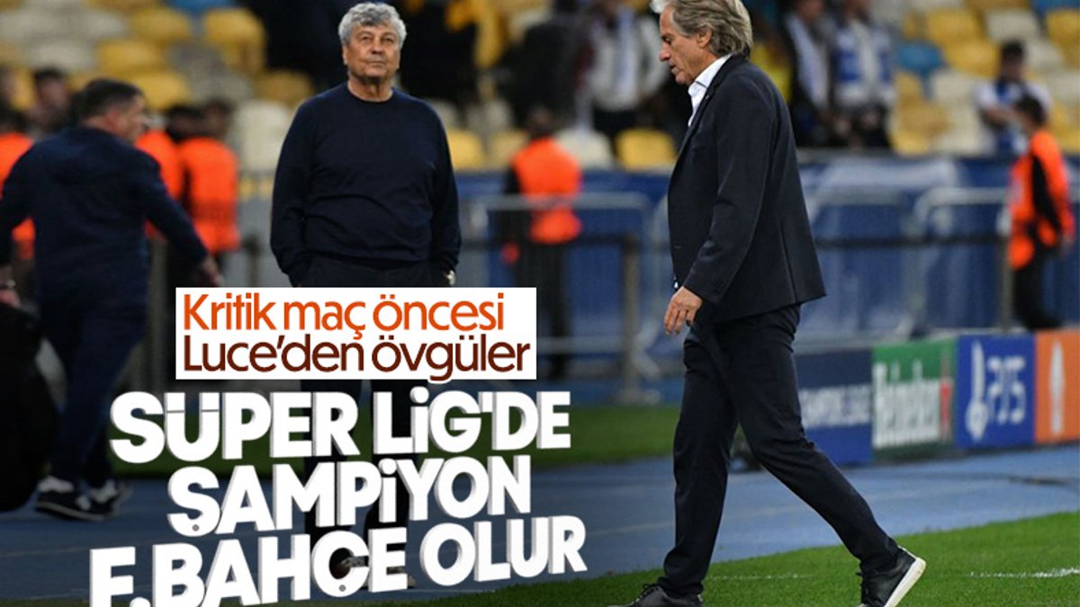 Lucescu: Fenerbahçe, Süper Lig'de şampiyon olur