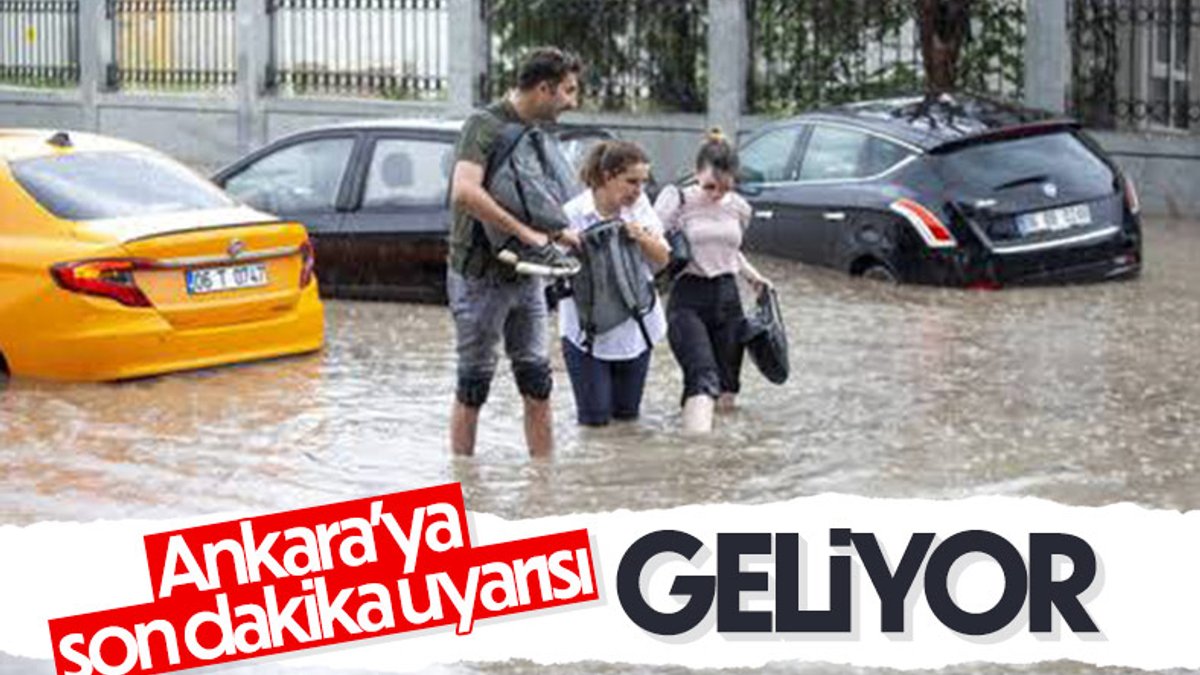 AFAD'dan Ankara ve Kırıkkale için kuvvetli yağış uyarısı