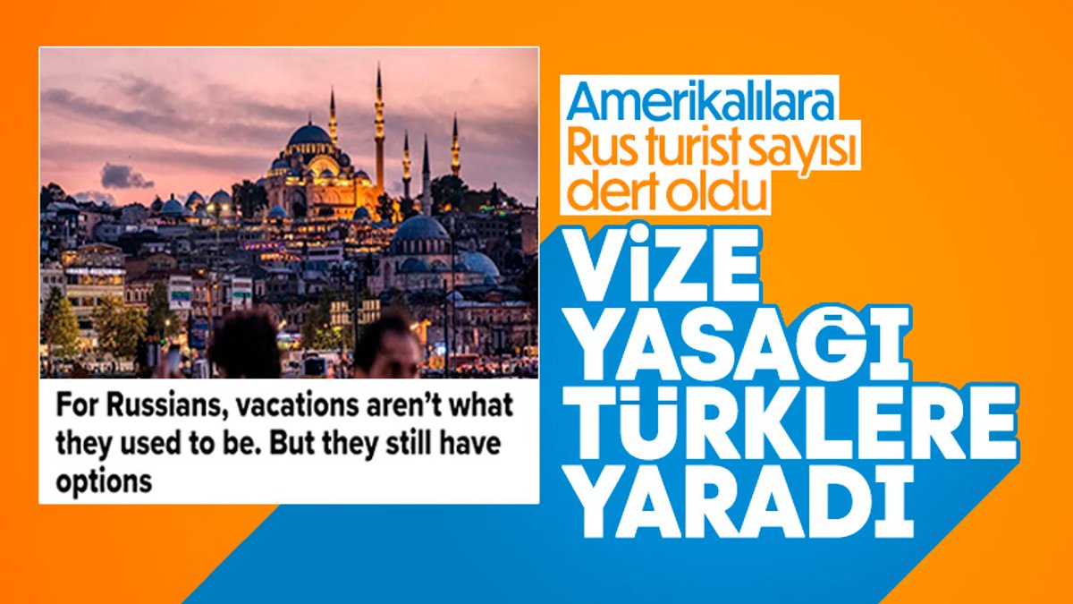 CNBC: Türkiye, Rus turistlerin favori yerlerinden biri