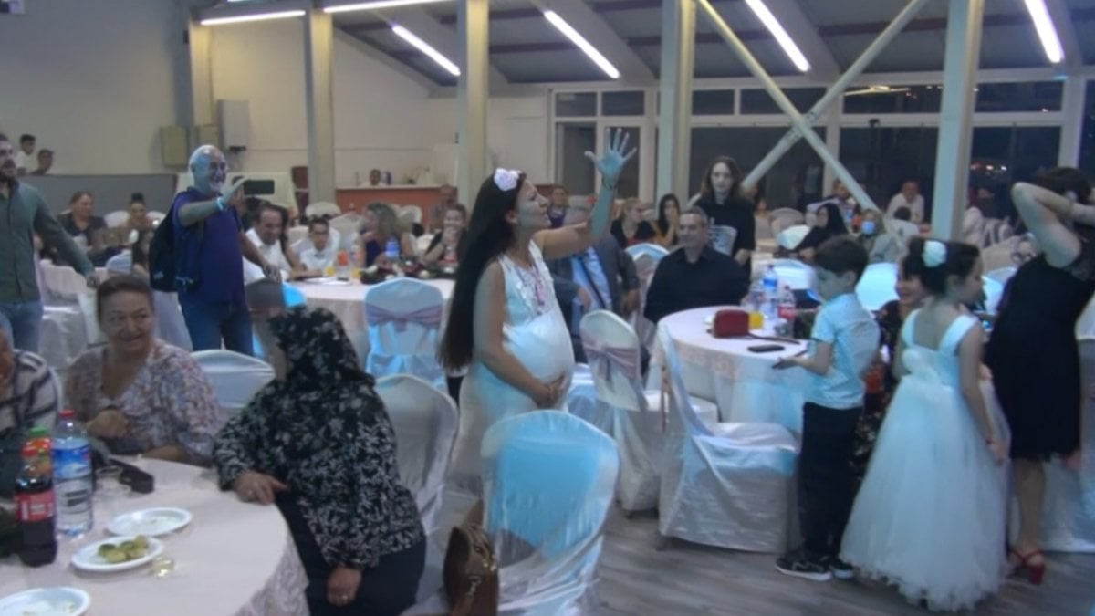 Zonguldak'ta damadın arkadaşlarından geline 'hamile sevgili' şakası