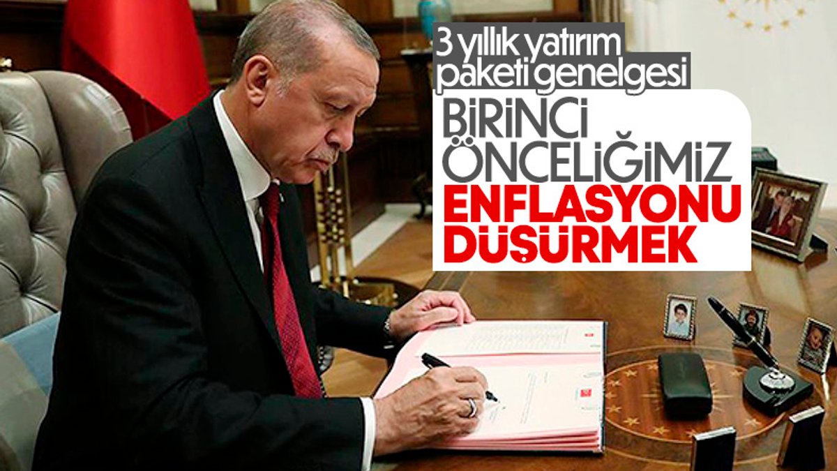 Cumhurbaşkanı Erdoğan’dan yatırım programı genelgesi