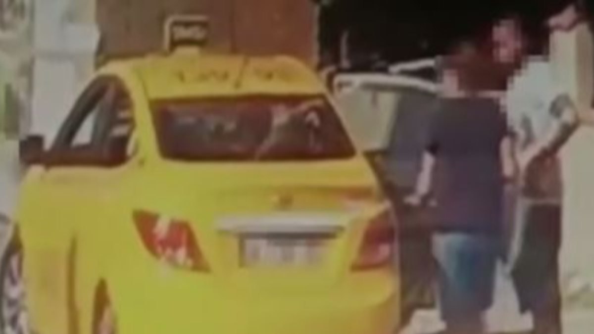 Sancaktepe’de sahte para ile televizyon satın alan şahıs kamerada