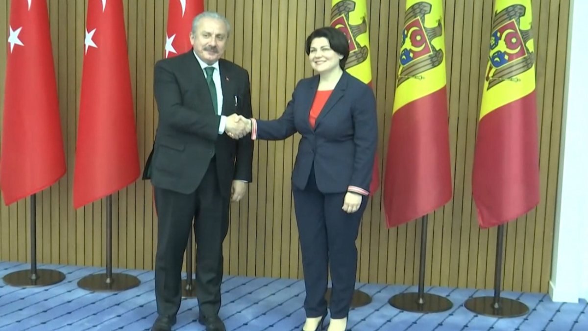 Mustafa Şentop, Moldova Başbakanı ile görüştü