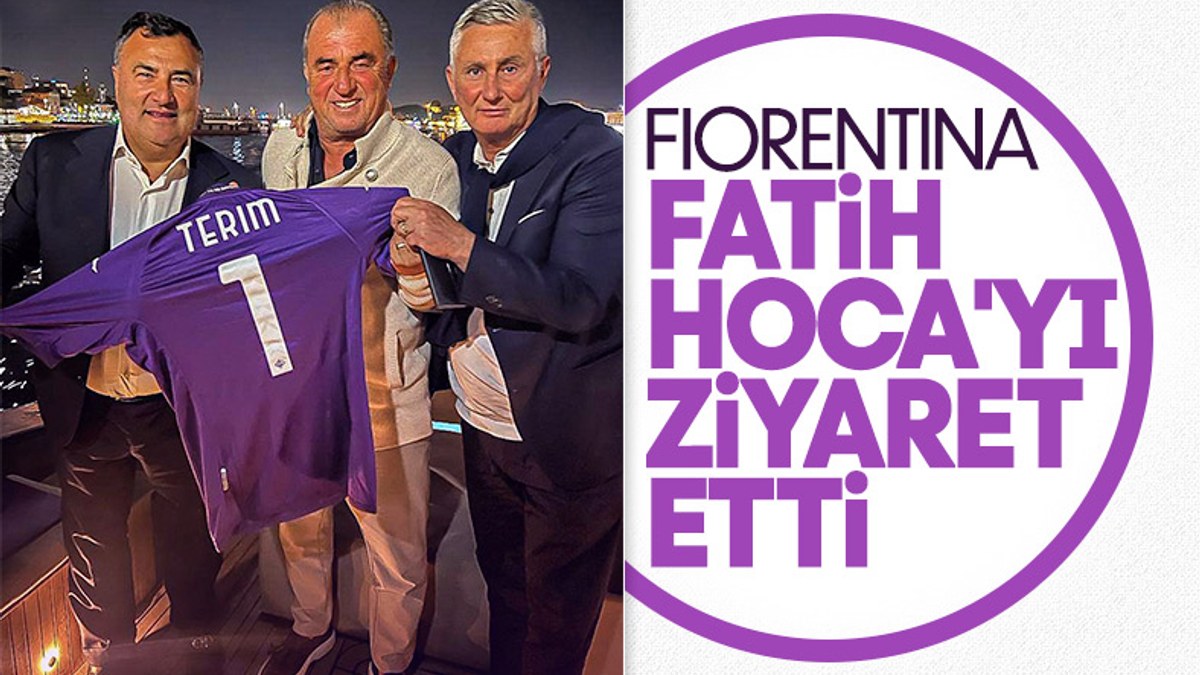 Fiorentina'dan Fatih Terim'e ziyaret