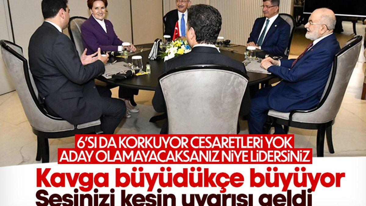 Kemal Kılıçdaroğlu'ndan partisine 'altılı masa' talimatı