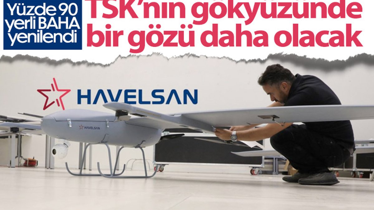 HAVELSAN, insansız hava aracı BAHA'yı yeniden tasarladı