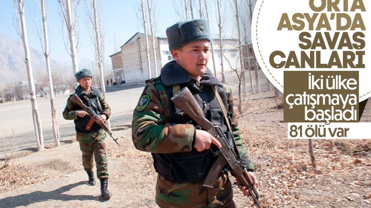 Kırgızistan - Tacikistan sınırı, çatışmalara sahne oldu