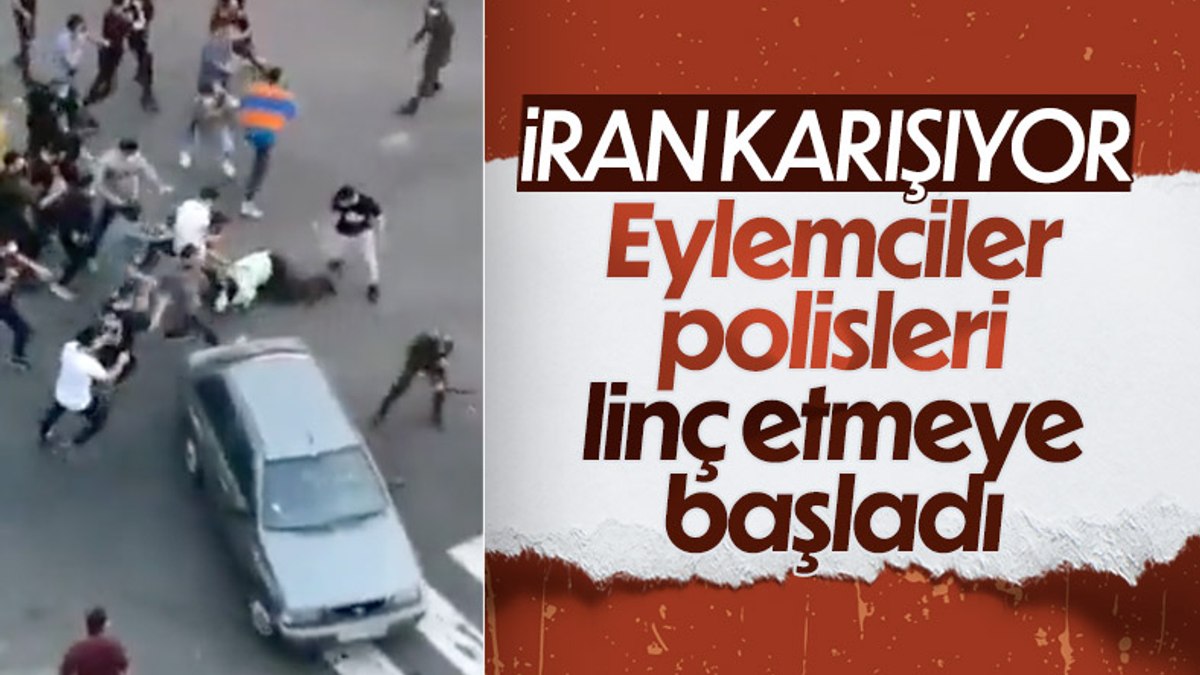 İran'da eylemler şiddetlendi: Polis linç edildi