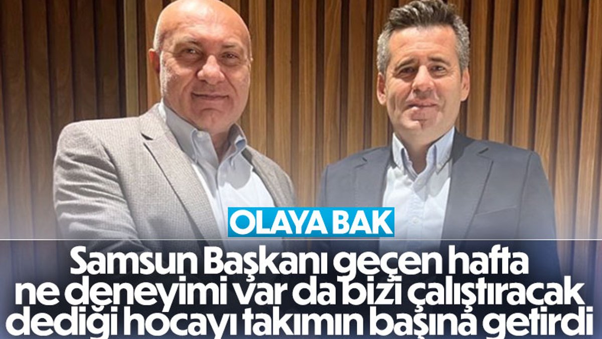 Samsunspor, Hüseyin Eroğlu ile sözleşme imzaladı