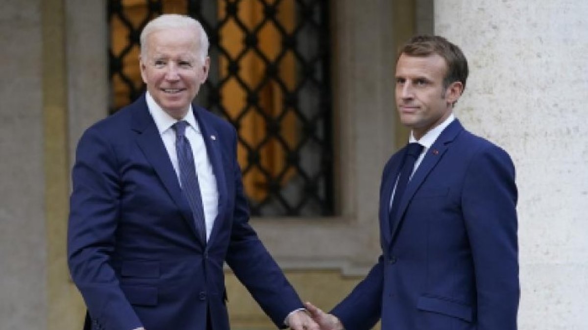 ABD Başkanı Joe Biden, Macron ile görüşecek