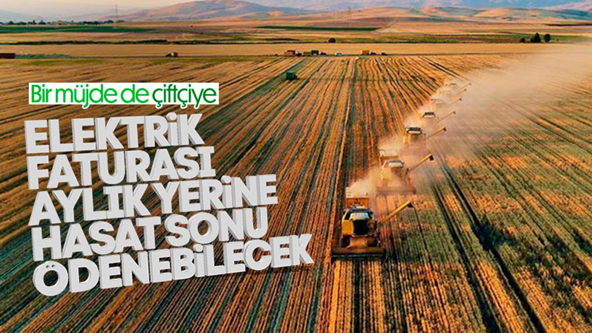 Cumhurbaşkanı Erdoğan'dan çiftçilere elektrik müjdesi
