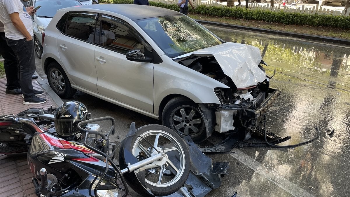 Adana’da zincirleme trafik kazası: 1 ölü
