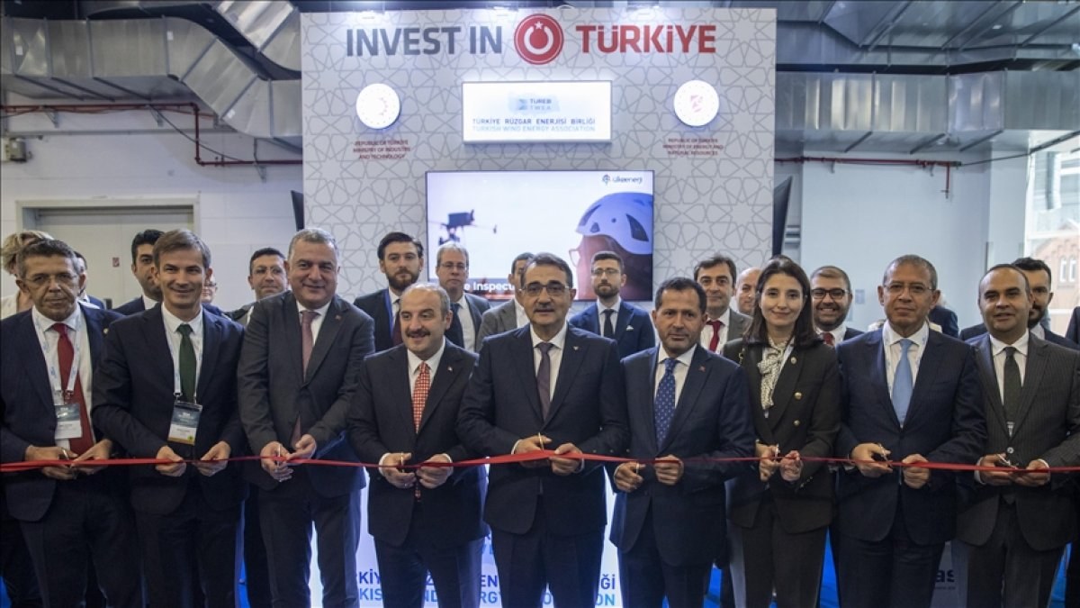 WindEnergy etkinliğinde Türkiye pavilyonu açıldı