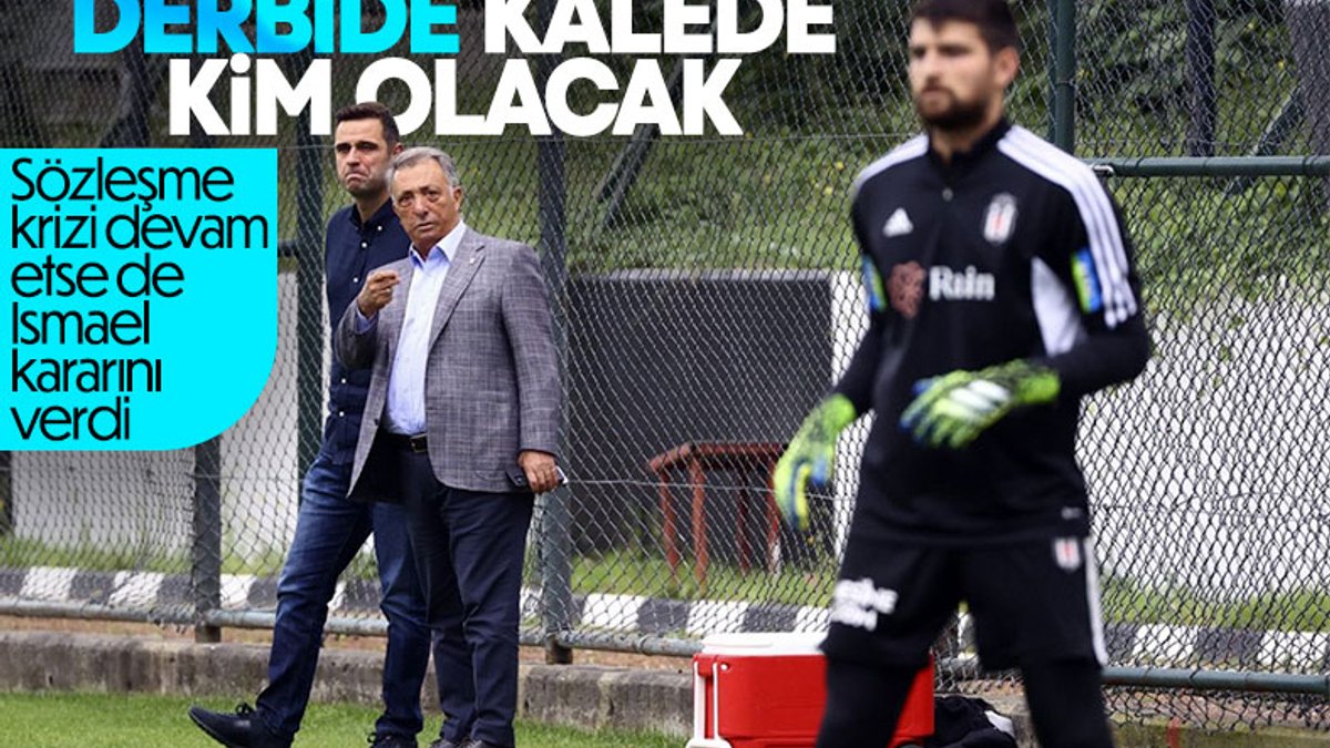 Beşiktaş'ta derbide kale Ersin Destanoğlu'nda