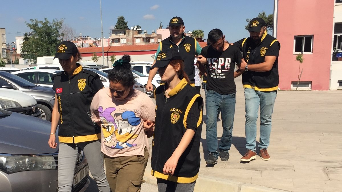 Adana'da 'aşk vaadiyle' kandırıp gasbettiler, tutuklandılar