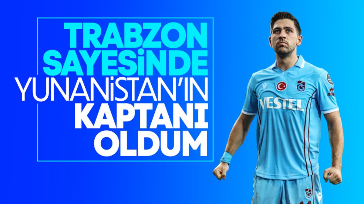 Bakasetas: Milli Takım'da Trabzonspor sayesinde kaptan oldum