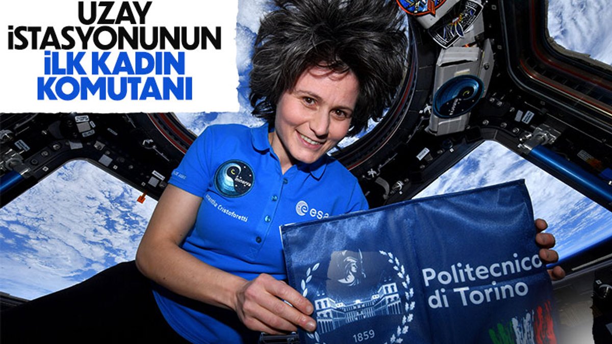 Uluslararası Uzay İstasyonu'na ilk kadın komutan atandı