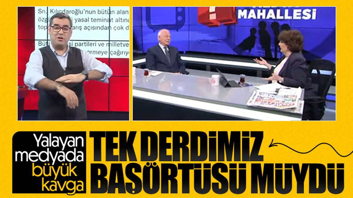 Muhalif kanallarda Kılıçdaroğlu'na başörtü çıkışı tepkisi
