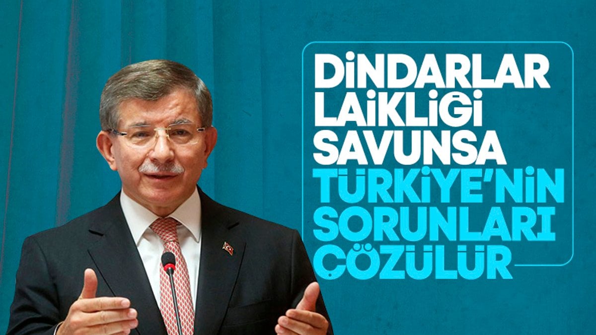 Ahmet Davutoğlu'ndan Kılıçdaroğlu'nun başörtü çıkışına destek