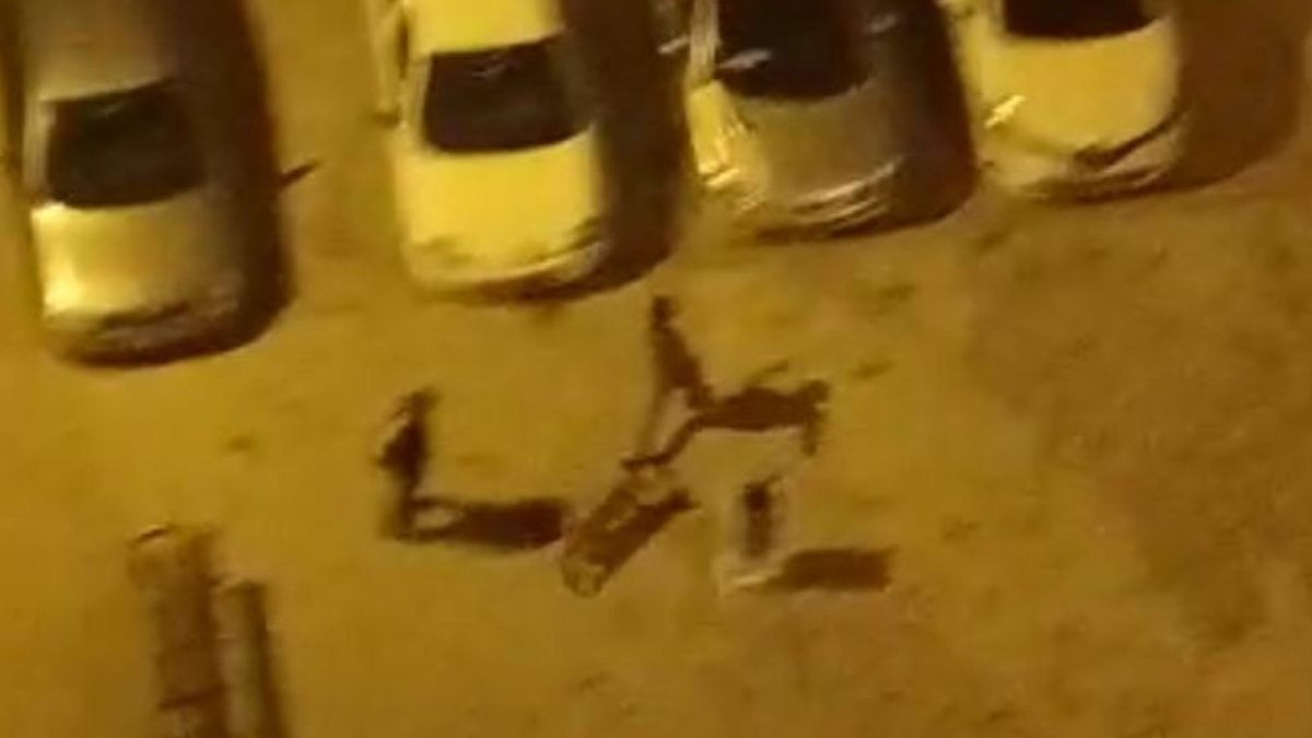 Kayseri'de köpek sahibi adam parktaki çocukların kabusu oldu