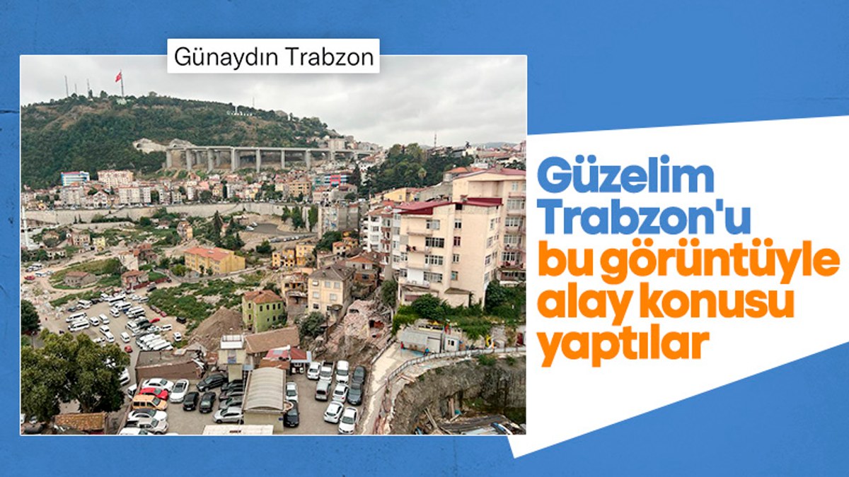 Twitter'da Trabzon fotoğrafı dalga konusu oldu