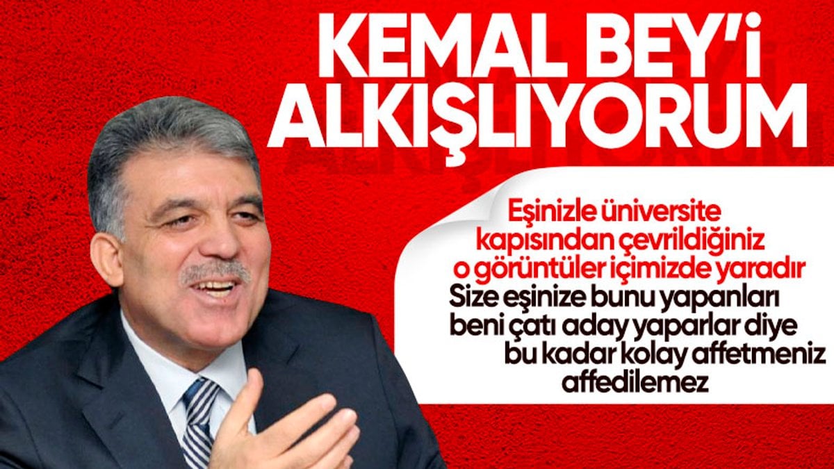 Abdullah Gül'den Kılıçdaroğlu'nun başörtüsü açıklamalarına destek