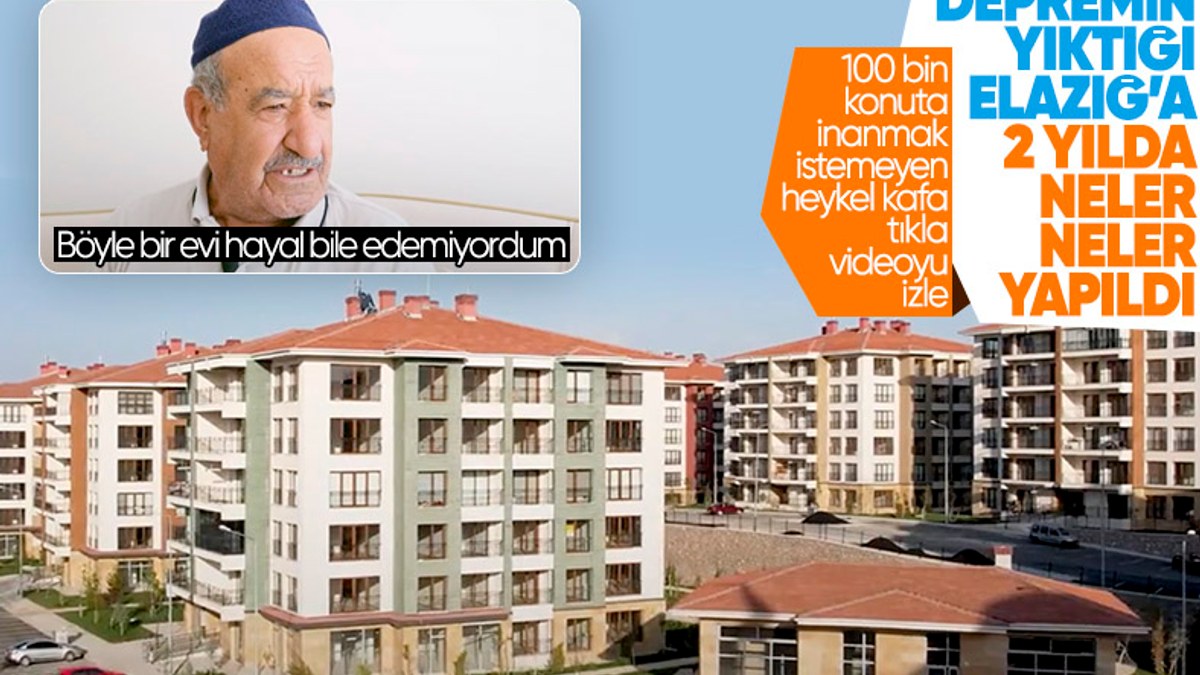 Bakan Murat Kurum: Elazığ'da yeni bir şehir kurduk