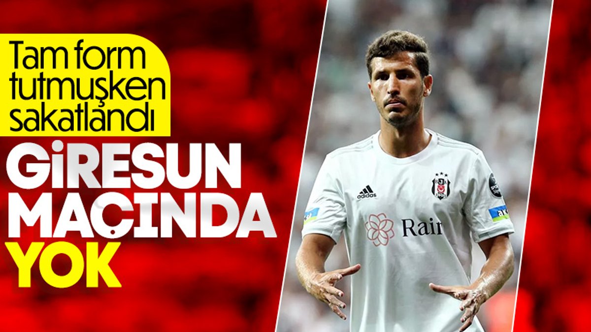 Beşiktaş'a Salih Uçan'dan kötü haber