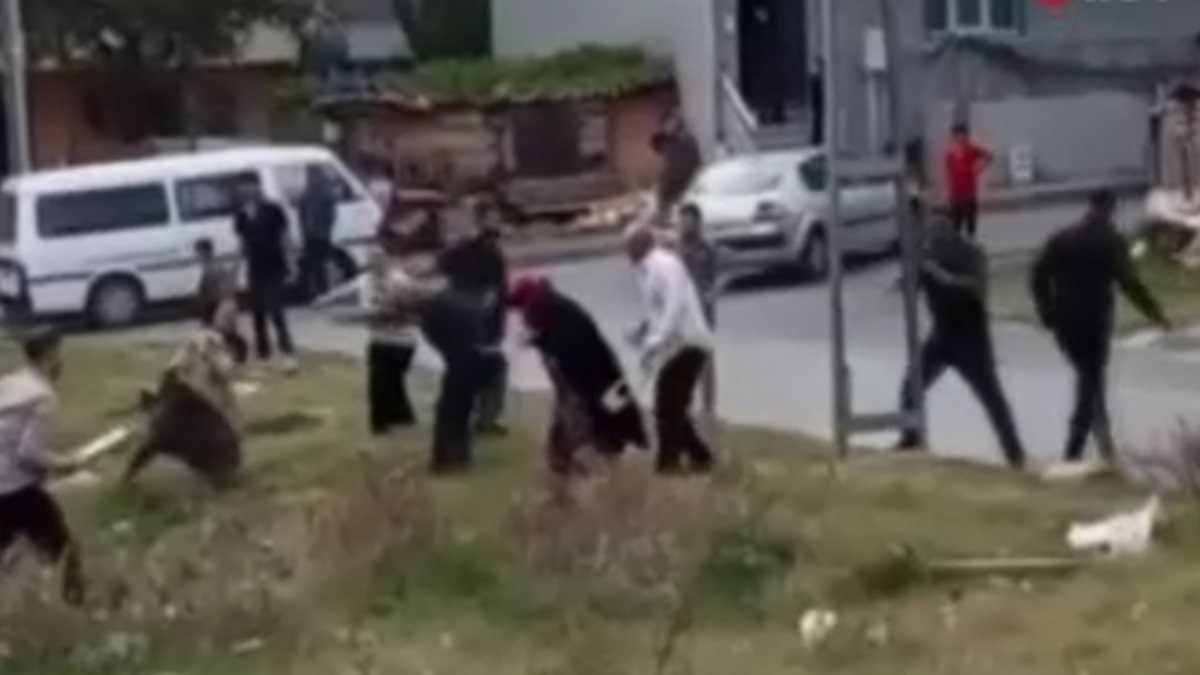 Arnavutköy’de miras kavgası: Aileler birbirine girdi