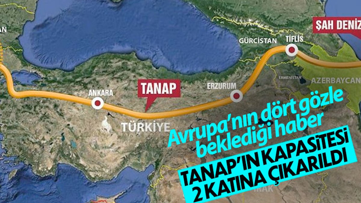 Fatih Dönmez: TANAP'ın kapasitesi iki katına çıktı
