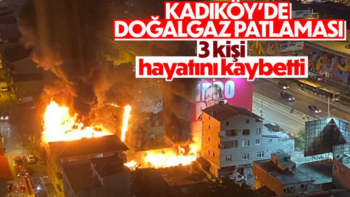Kadıköy’de bir binada patlama yaşandı