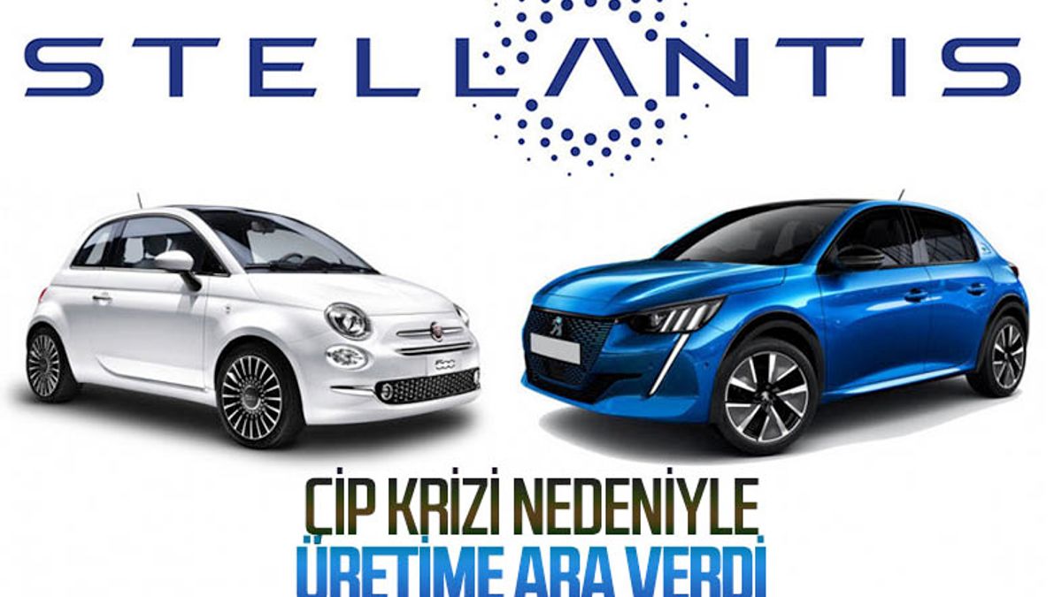 Stellantis, çip krizi nedeniyle üretimi durduruyor