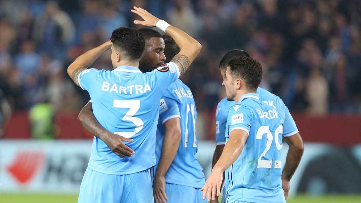 Trabzonspor evinde Monaco'ya 4 attı