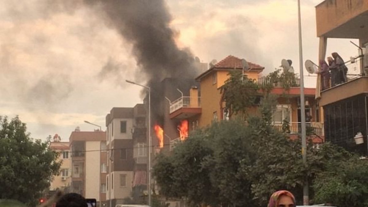 Antalya'da yangına uyurken yakalanan otizmli çocuğu ağabeyi kurtardı