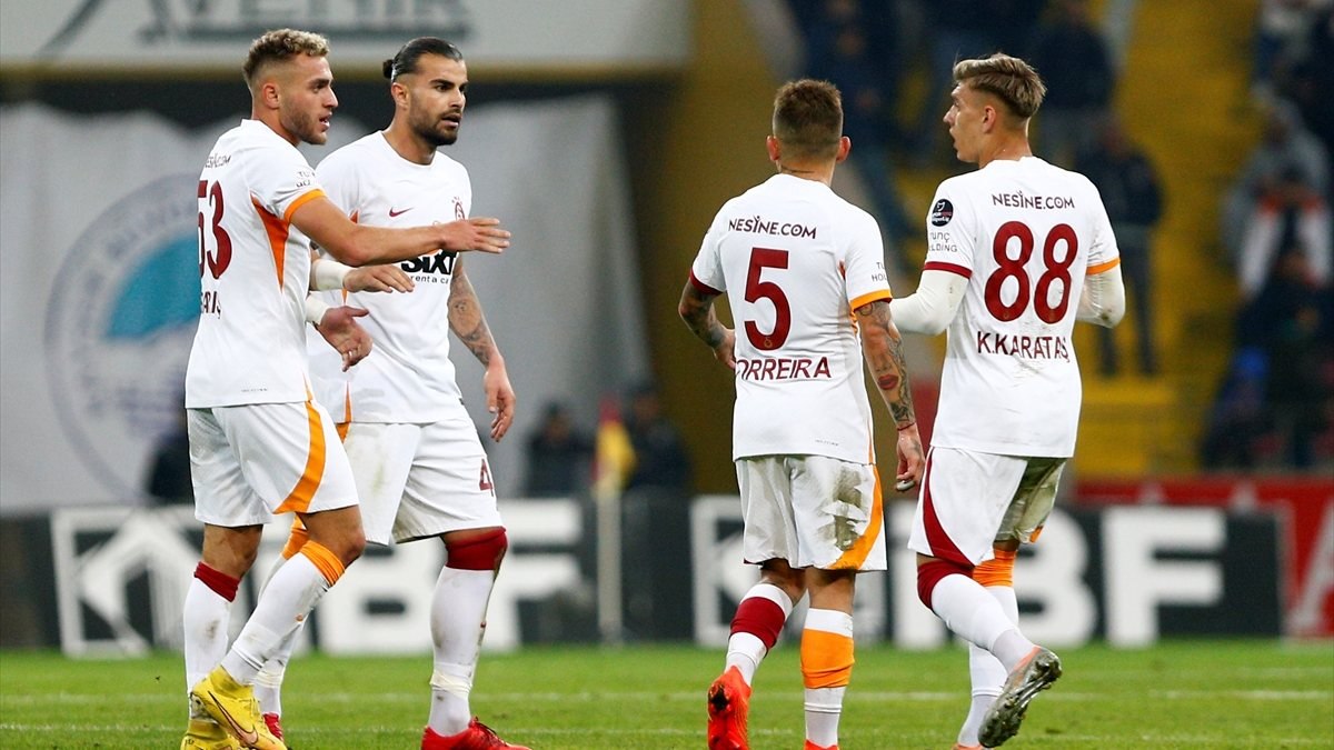 Galatasaray'dan 166 top kaybı