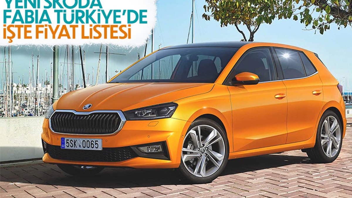 Yeni Skoda Fabia Ekim 2022 fiyat listesi ve öne çıkan özellikleri