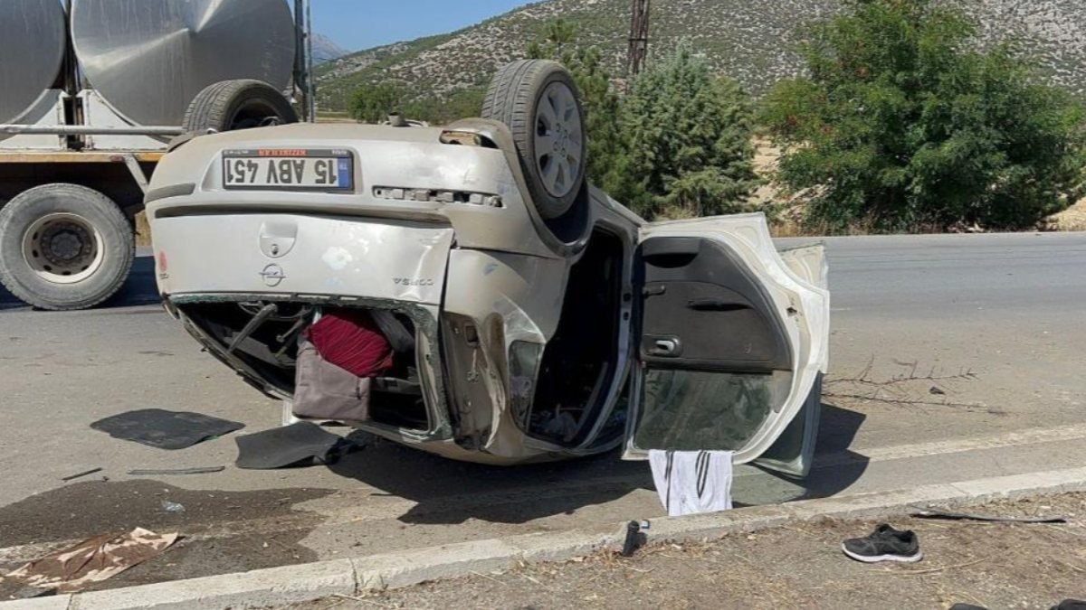Burdur'da trafik kazasında yaralanan genç kadın 15 gün dayanabildi