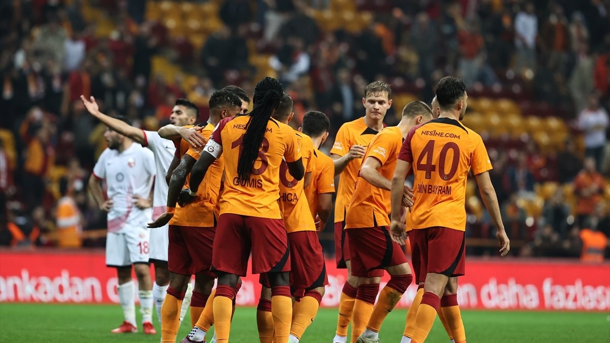 Galatasaray'dan Kastamonu'ya 7 gol