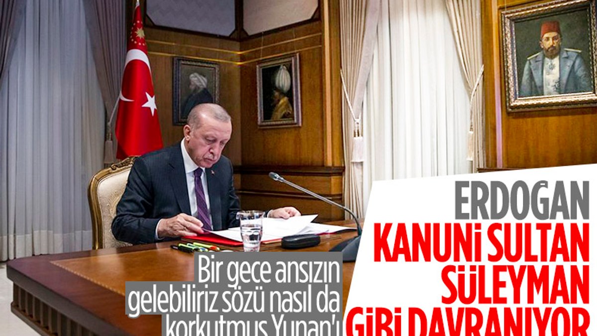 Yunanistan'dan Erdoğan'a Kanuni Sultan Süleyman benzetmesi